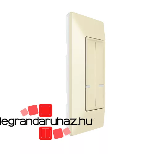 Legrand Valena Life Netatmo vezeték nélküli kapcsoló - kettős egypólusú elefántcsont, Legrand 752287