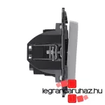 Legrand Valena Life keresztkapcsoló 10 AX alumínium, Legrand 752307