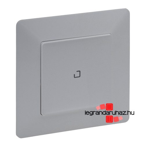 Legrand Valena Life Netatmo intelligens egypólusú kapcsoló / fényerőszabályzó alumínium, Legrand 752366