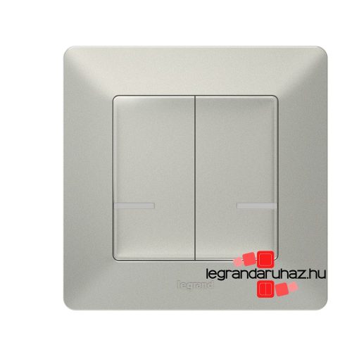 Legrand Valena Life Netatmo intelligens csillárkapcsoló alumínium, Legrand 752388