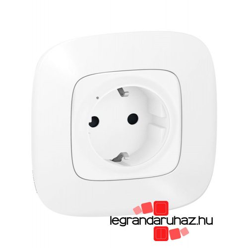 Legrand Valena Allure Netatmo intelligens csatlakozóaljzat 16A fehér, Legrand 752594
