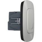 Legrand Valena Allure with Netatmo okos kapcsoló/dimmer (végrehajtó), nulla vezető nélkül (retrofit), keret nélkül, alumínium, Legrand 752784A