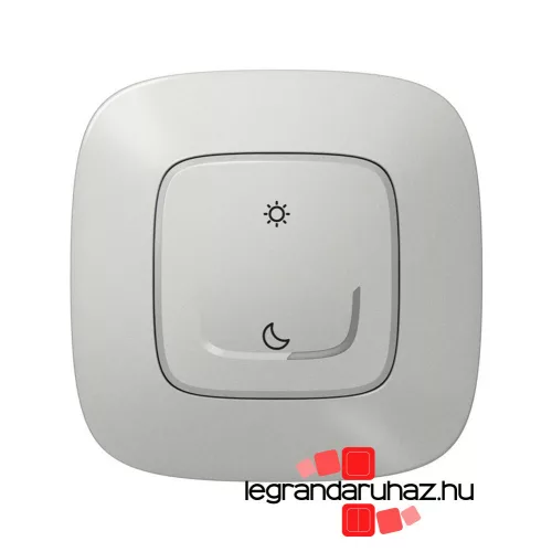 Legrand Valena Allure Netatmo szcenárió kapcsoló - Ébredés/Alvás funkcióval alumínium, Legrand 752789
