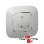Legrand Valena Allure Netatmo szcenárió kapcsoló - Ébredés/Alvás funkcióval alumínium, Legrand 752789