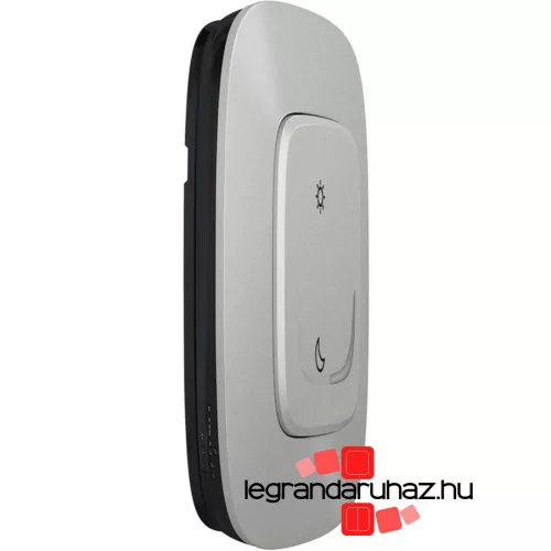 Legrand Valena Allure Netatmo szcenárió kapcsoló - Ébredés/Alvás funkcióval alumínium, Legrand 752789