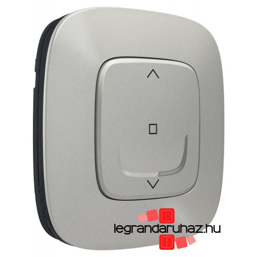 Legrand Valena Allure Netatmo intelligens redőnykapcsoló alumínium, Legrand 752791