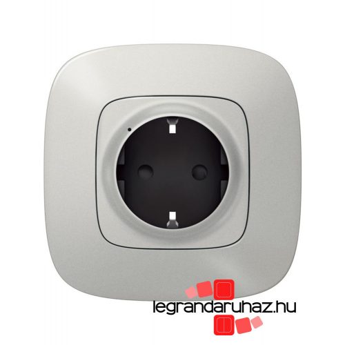 Legrand Valena Allure Netatmo intelligens csatlakozóaljzat 16A alumínium, Legrand 752794