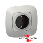 Legrand Valena Allure Netatmo intelligens csatlakozóaljzat 16A alumínium, Legrand 752794