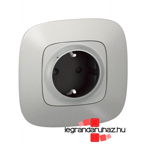 Legrand Valena Allure Netatmo intelligens csatlakozóaljzat 16A alumínium, Legrand 752794
