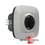 Legrand Valena Allure Netatmo intelligens csatlakozóaljzat 16A alumínium, Legrand 752794