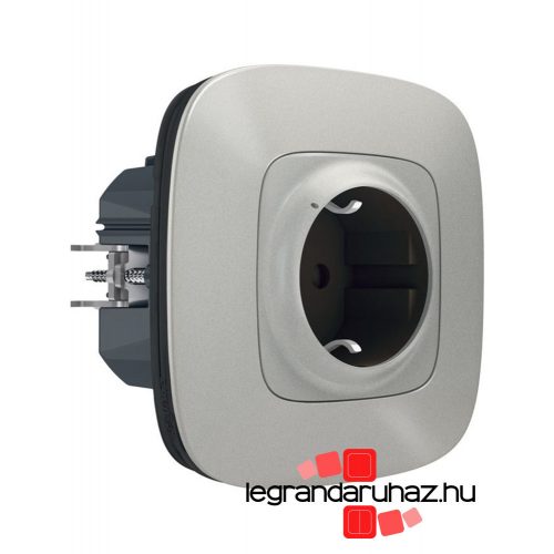 Legrand Valena Allure Netatmo intelligens csatlakozóaljzat 16A alumínium, Legrand 752794