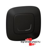 Legrand Valena Allure Netatmo vezeték nélküli kapcsoló - egypólusú fekete, Legrand 752885