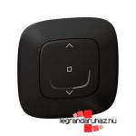Legrand Valena Allure Netatmo intelligens redőnykapcsoló fekete, Legrand 752891