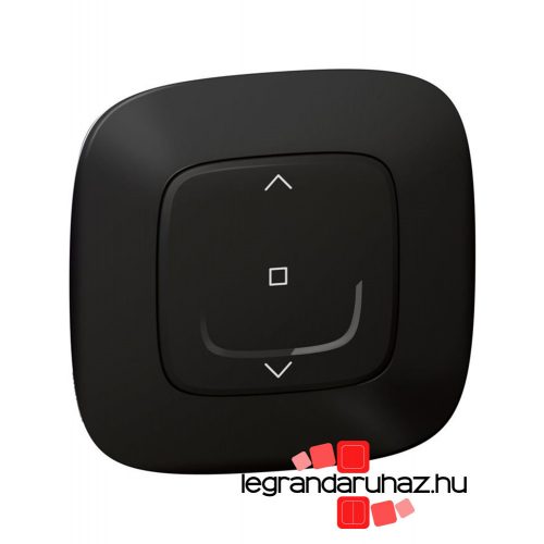 Legrand Valena Allure Netatmo intelligens redőnykapcsoló fekete, Legrand 752891