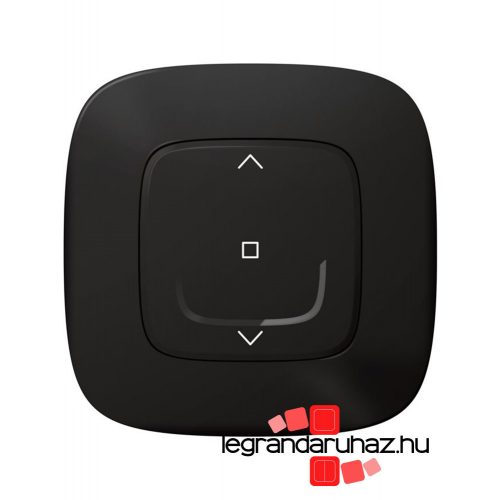 Legrand Valena Allure Netatmo intelligens redőnykapcsoló fekete, Legrand 752891