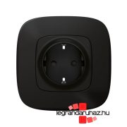   Legrand Valena Allure Netatmo intelligens csatlakozóaljzat 16A fekete, Legrand 752894