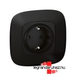 Legrand Valena Allure Netatmo intelligens csatlakozóaljzat 16A fekete, Legrand 752894