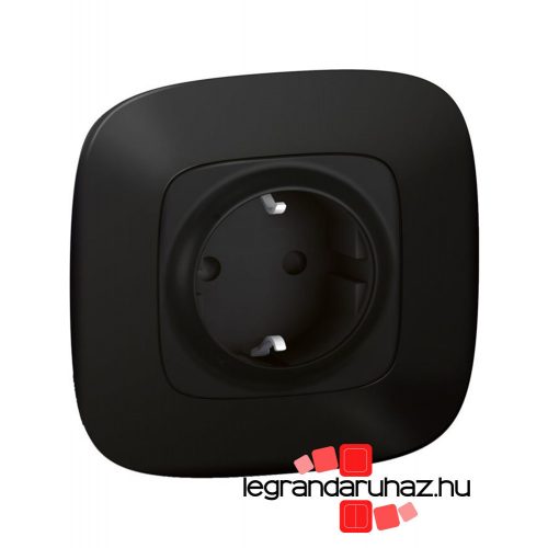 Legrand Valena Allure Netatmo intelligens csatlakozóaljzat 16A fekete, Legrand 752894