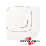 Legrand Valena Allure Netatmo vezeték nélküli kapcsoló - egypólusú gyöngyház, Legrand 752985