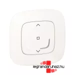 Legrand Valena Allure Netatmo intelligens redőnykapcsoló gyöngyház, Legrand 752991