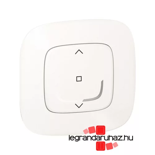 Legrand Valena Allure Netatmo intelligens redőnykapcsoló gyöngyház, Legrand 752991
