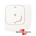 Legrand Valena Allure Netatmo intelligens redőnykapcsoló gyöngyház, Legrand 752991