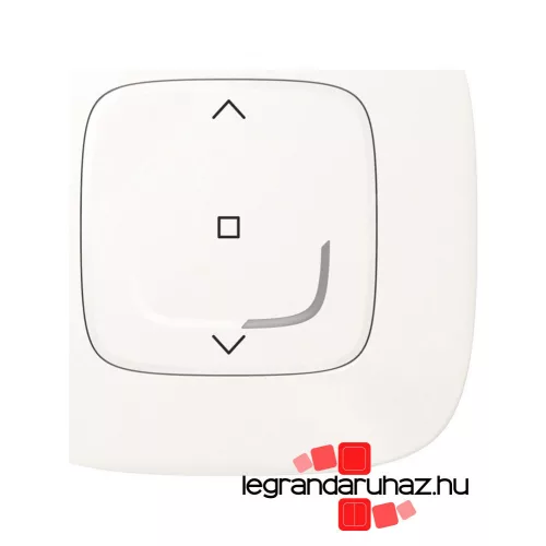 Legrand Valena Allure Netatmo intelligens redőnykapcsoló gyöngyház, Legrand 752991