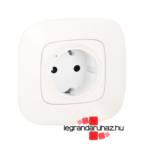 Legrand Valena Allure Netatmo intelligens csatlakozóaljzat 16A gyöngyház, Legrand 752994