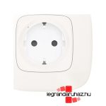 Legrand Valena Allure Netatmo intelligens csatlakozóaljzat 16A gyöngyház, Legrand 752994