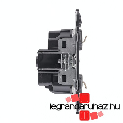 Legrand Valena InMatic 2P+F csatlakozóaljzat mechanizmus, rugós vezetékbekötéssel, Legrand 753021