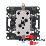 Legrand Valena InMatic 2x2P+F csatlakozóaljzat biztonsági zsalu nélkül,rugós vezetékbekötéssel, Legrand 753027