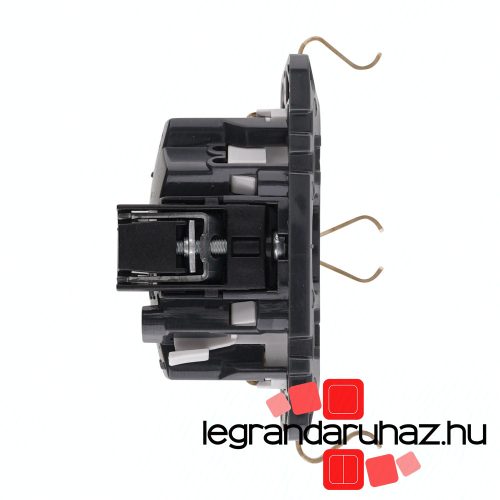 Legrand Valena InMatic 2x2P+F csatlakozóaljzat biztonsági zsalu nélkül,rugós vezetékbekötéssel, Legrand 753027