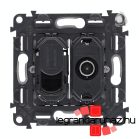   Legrand Valena InMatic TV csatlakozóaljzat + RJ45 Cat. 6 UTP aljzat mechanizmus, Legrand 753055