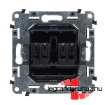 Legrand Valena InMatic kettős hangszóró-csatlakozóaljzat mechanizmus, 4 kivezetéssel, Legrand 753078