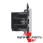 Legrand Valena Life kettős USB töltőaljzat beépített tápegységgel - 5V - 2,4A  fehér, Legrand 753112