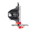   Legrand Valena Life 2xRJ45 Cat. 5e UTP csatlakozóaljzat fehér, Legrand 753141
