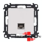   Legrand Valena Life 1xRJ45 Cat. 6A STP csatlakozóaljzat fehér, Legrand 753148