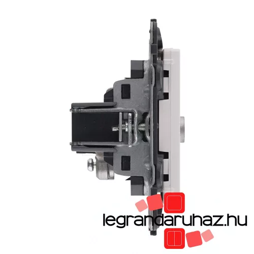 Legrand Valena Life TV aljzat, csillagpontos, 1,5 dB fehér, Legrand 753151