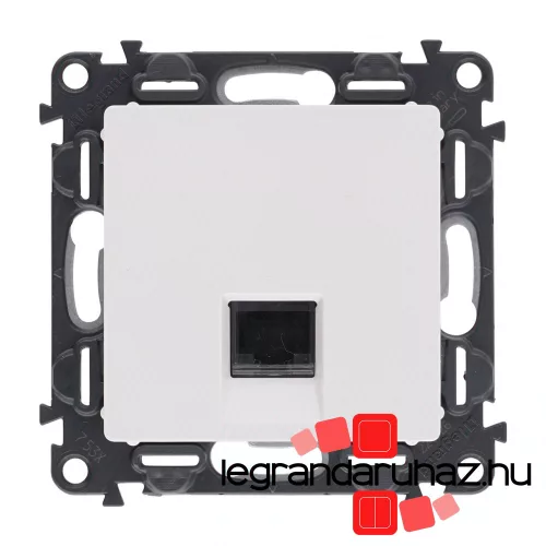 Legrand Valena Life 1xRJ45 Cat. 5e FTP csatlakozóaljzat fehér, Legrand 753153