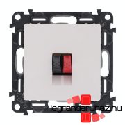   Legrand Valena Life hangszóró-csatlakozóaljzat (2 kivezetéssel) fehér, Legrand 753172