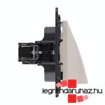 Legrand Valena Life kábelkivezető sorkapoccsal elefántcsont, Legrand 753233