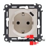 Legrand Valena Life 2P+F csatlakozóaljzat+ USB C-típusú töltőaljzat, elefántcsont, Legrand 753235