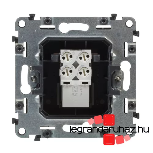 Legrand Valena Life 1xRJ11 csatlakozóaljzat elefántcsont, Legrand 753238