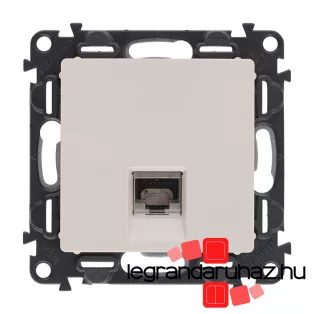   Legrand Valena Life 1xRJ45 Cat. 6 STP csatlakozóaljzat elefántcsont, Legrand 753246