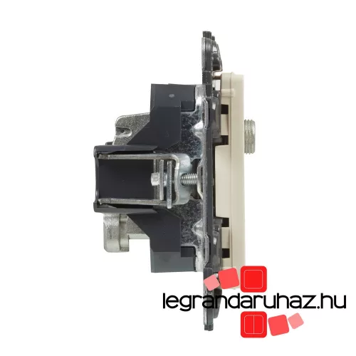 Legrand Valena Life TV-Rádió-SAT aljzat, csillagpontos, 1,5 dB elefántcsont, Legrand 753252
