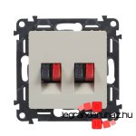 Legrand Valena Life hangszóró-csatlakozóaljzat (4 kivezetéssel) elefántcsont, Legrand 753278