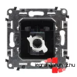Legrand Valena Life 1xRJ45 Cat. 5e UTP csatlakozóaljzat alumínium, Legrand 753340