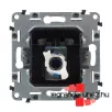   Legrand Valena Life 1xRJ45 Cat. 6 UTP csatlakozóaljzat alumínium, Legrand 753342