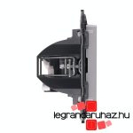 Legrand Valena Life 2xRJ45 Cat. 6 UTP csatlakozóaljzat alumínium, Legrand 753343
