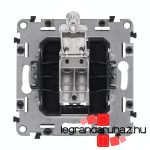 Legrand Valena Life TV aljzat, átmenő, 14 dB alumínium, Legrand 753361